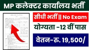 Chhindwara Collector Office Vacancy : कलेक्टर कार्यालय में कार्यालय सहायक एवं डाटा एंट्री ऑपरेटर के पदों पर निकली भर्ती,योग्यता 12वीं पास 