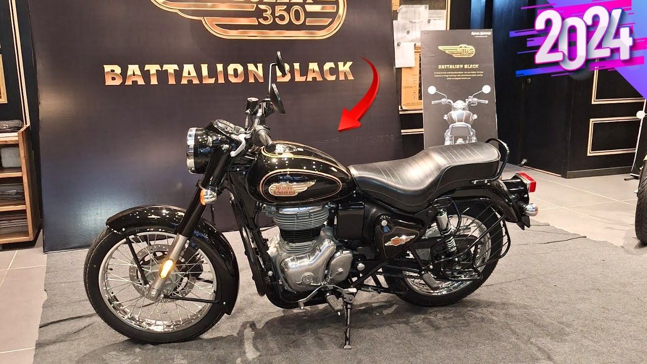 Royal Enfield Bullet 350 Battalion Black